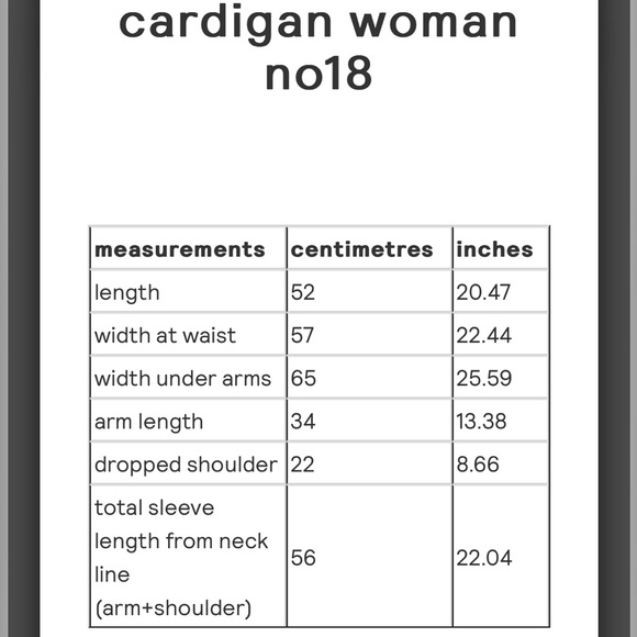 Babaa Cardigan No18 Natural | OS - Picture 5 of 5